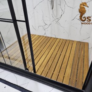 ahşap duş ızgarası showerdeck rulodeck