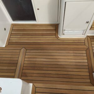 Teak boat deck güverte Dalyan