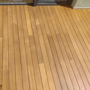 Birinci sınıf teak deck