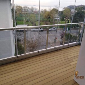 Bostancı iroko deck balkon