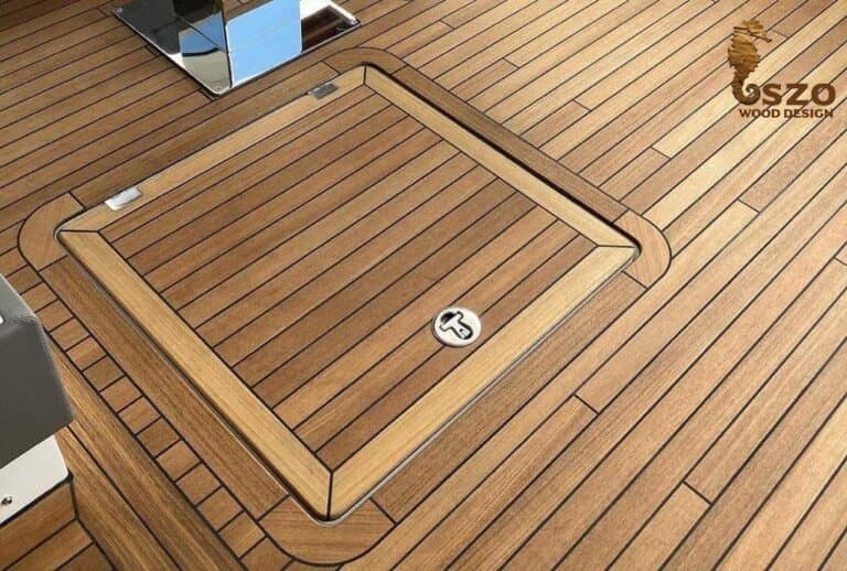 10mm teak boat deck