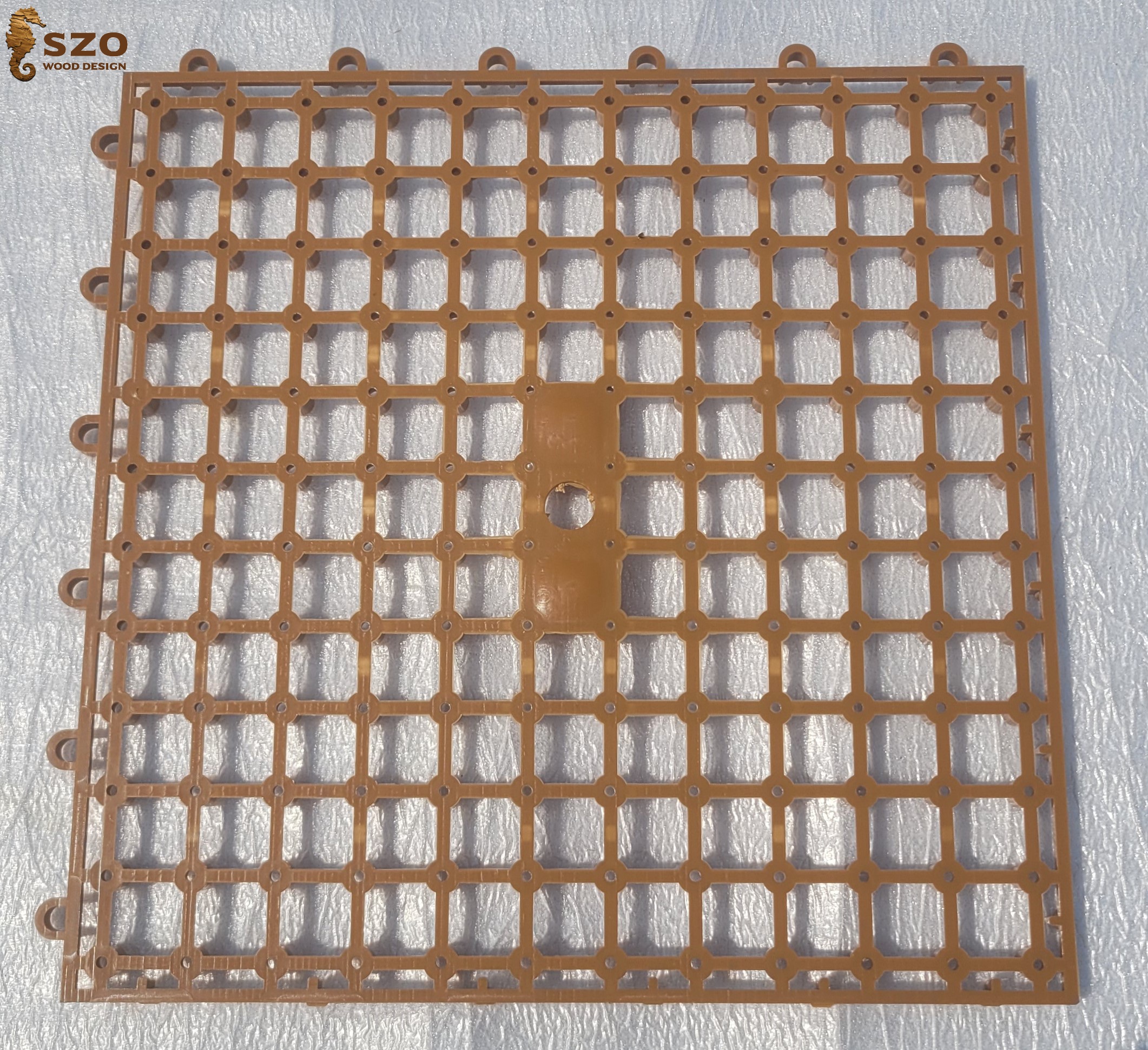 30*30cm Ahşap Karo Deck alt Plastik