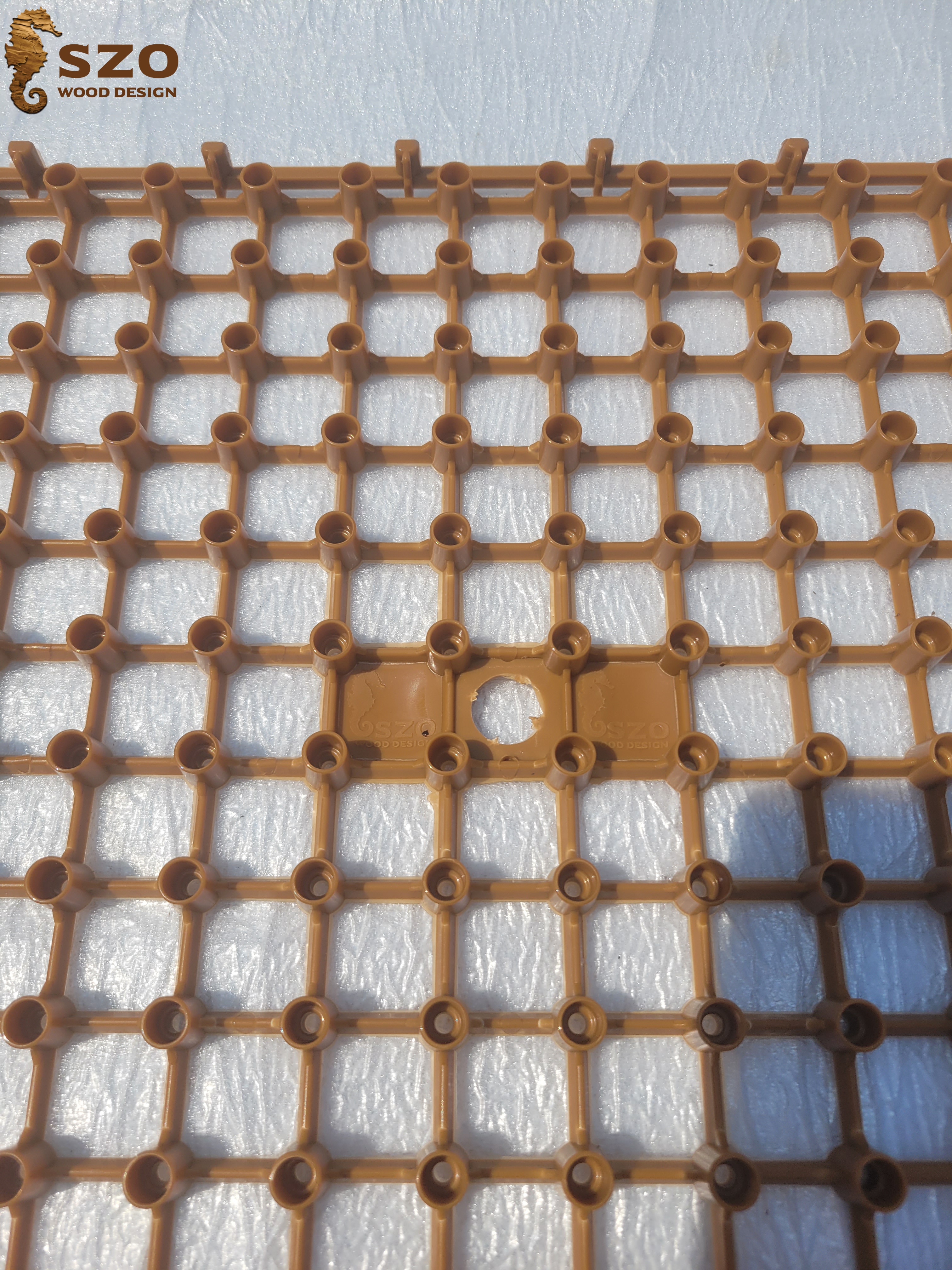 30*30cm Ahşap Karo Deck alt Plastik