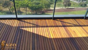 Teak Ahşap Katlanabilir Rulo Deck Balkon