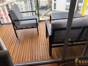 Foldable Wooden Roll Deck