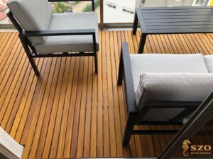 Foldable Wooden Roll Deck
